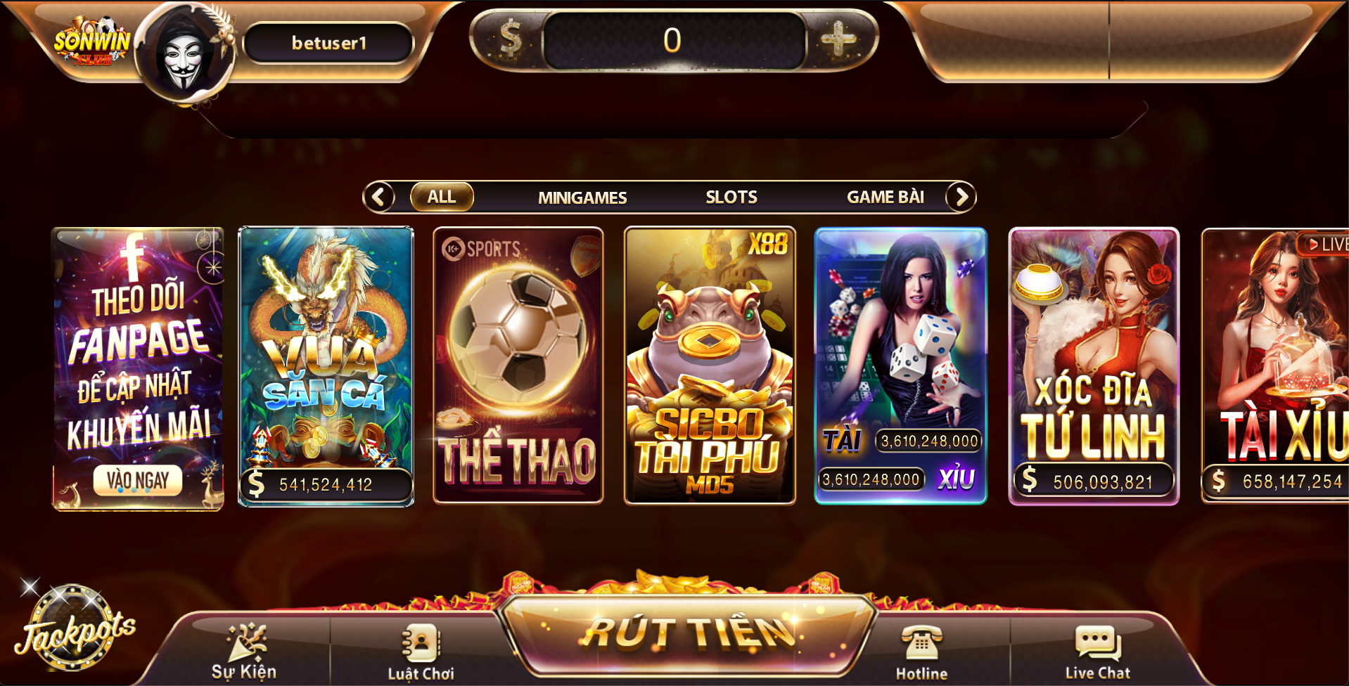 Kho game sonwin chất lượng